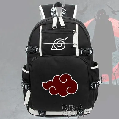 Hot Anime NARUTO Rugzak Sharingan Lichtgevende Canvas Schooltas Reistassen Hot Anime NARUTO Rugzak Sharingan Lichtgevende Canvas Schooltas Reistassen
