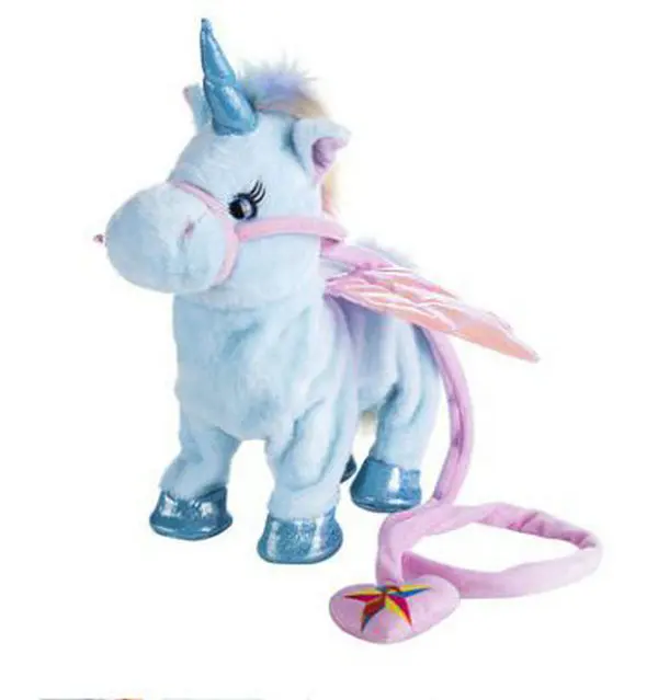 plush walking unicorn