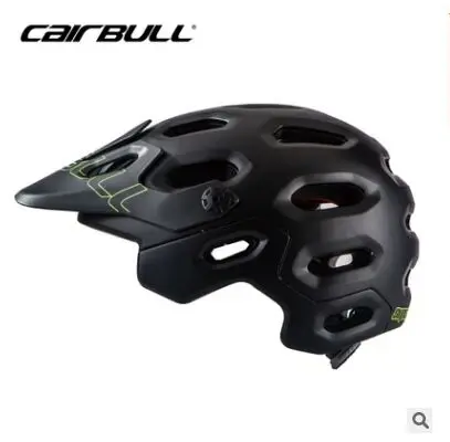 Cairbull MTB велосипед ралли спринтинг велосипедный шлем Casco Ciclismo горный велосипед Регулируемый козырек шлем безопасности шлем - Цвет: full black