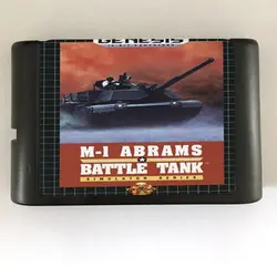 M-1 боевой танк Абрамс-16 бит MD игры Картридж для megadrive Genesis консоли