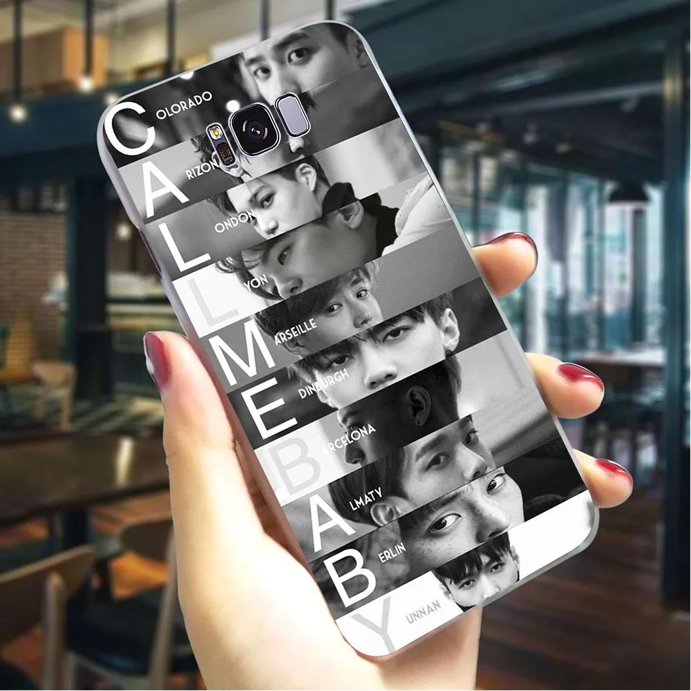 

Hard Cover for Galaxy A5 2018 Kpop EXO Case for Samsung A10 Cover A20 A3 A6 Plus A7 A8 A9 A30 A40 A50 A70 Cases Back Shockproof