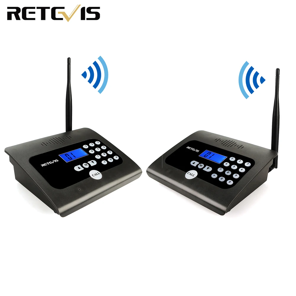 Buy 2pcs Retevis RT57 Full Duplex Indoor Wireless