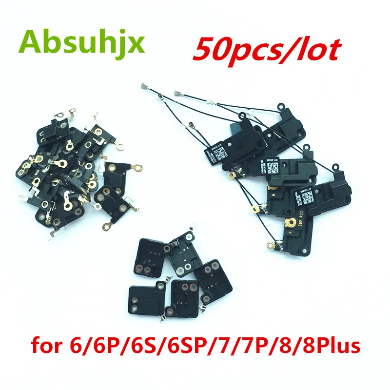 Гибкий кабель Absuhjx 50 шт. GPS для iPhone 8 7 6 Plus 6S Wi-Fi крышка модуль Wlan антенна сигнал