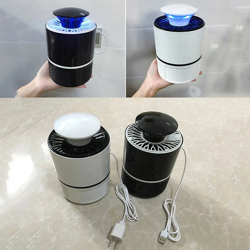 USB Mute Mosquito Killer Электрический летучая ловушка бытовой светодиодный антимоскитный