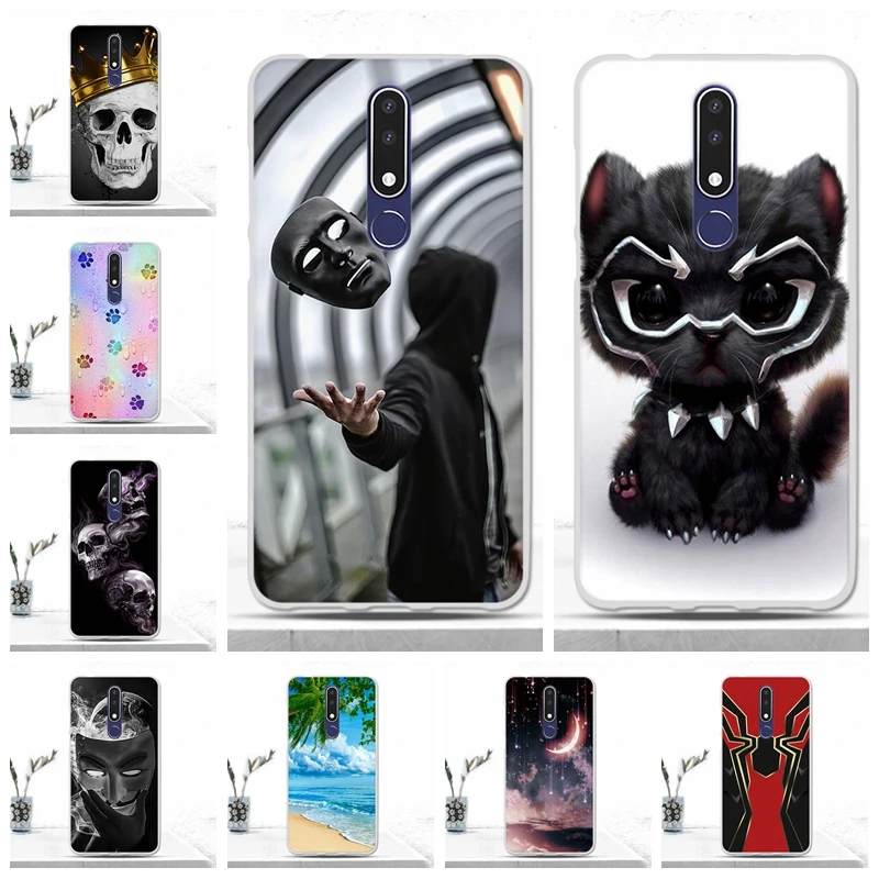 

Luxury Phone Cover For Nokia 3.1 Plus Case Cover Soft TPU Silicone Fundas For Nokia 3.1 Plus Cover Back Coque For Nokia 3.1 Plus