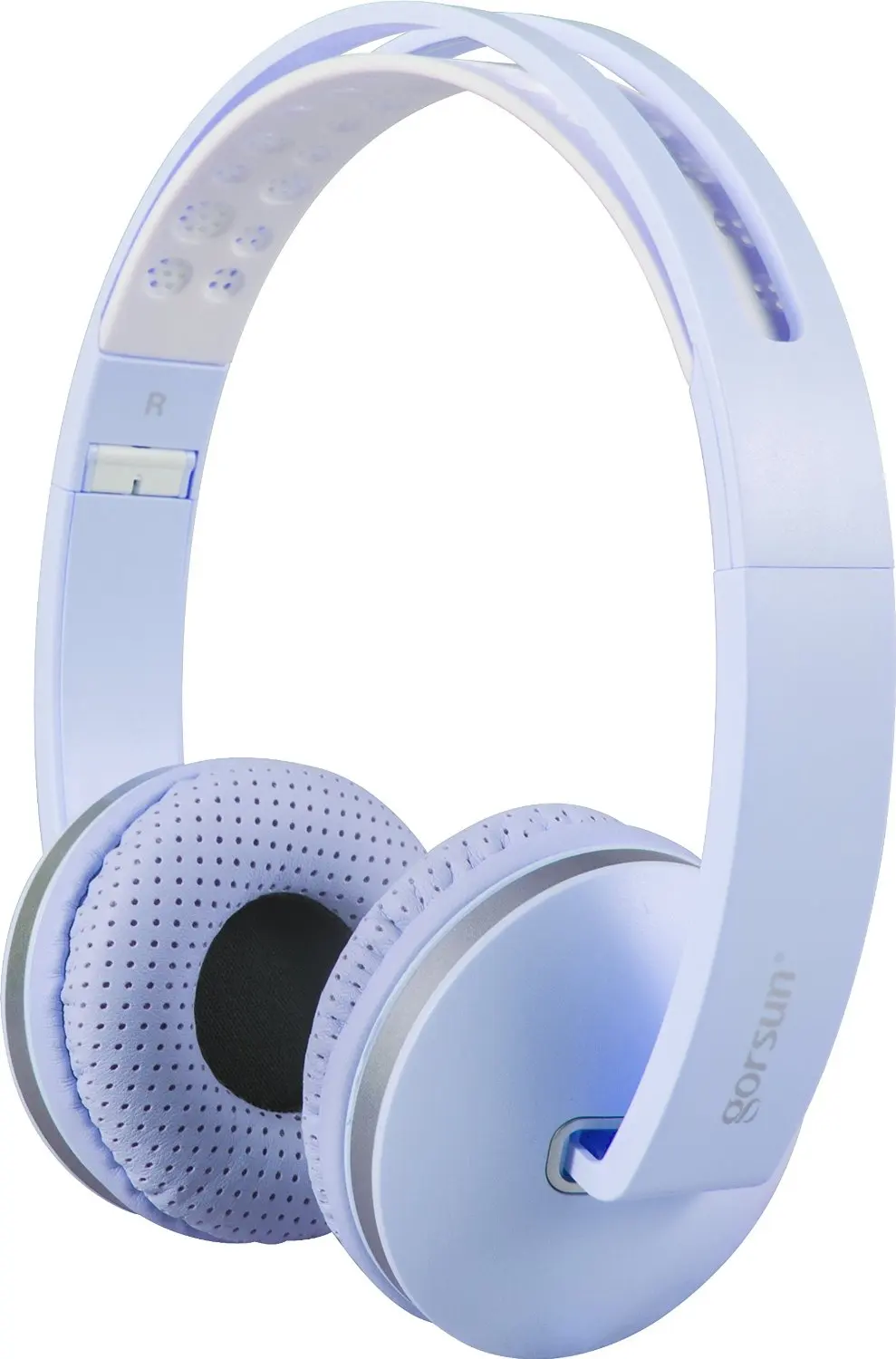 

Stereo Lightweight Foldable Headphones Adjustable Headband Headsets with Microphone and volume control 3.5mm for Cellphones Smar