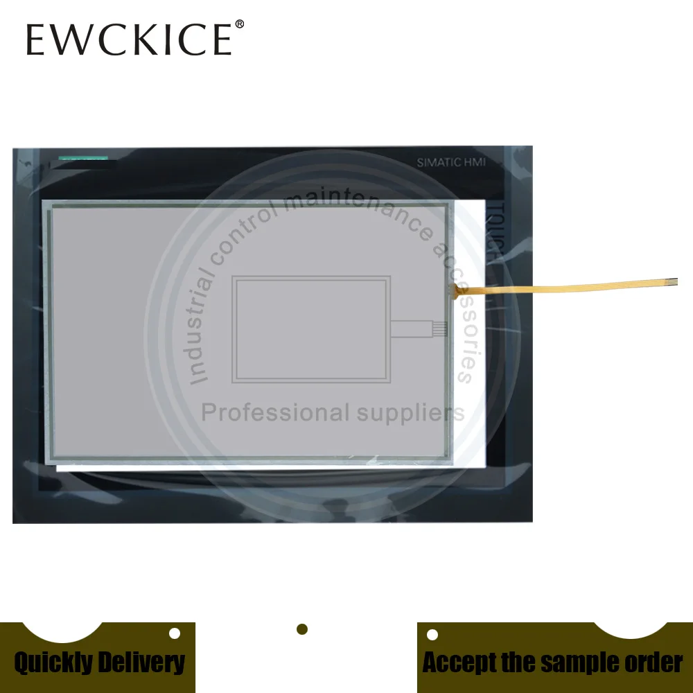 Новый TP1200 Comfort 6AV2 124 0MC01 0AX0 6AV2124 HMI PLC сенсорный экран и передняя этикетка Сенсорная
