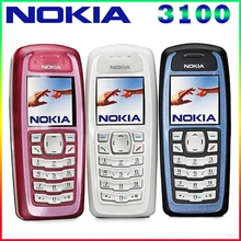 3100 Оригинальный разблокирована Nokia 3100 gsm Bar 850 мАч Поддержка России и арабский клавиатура дешевые и старый мобильный телефон Бесплатная доставка