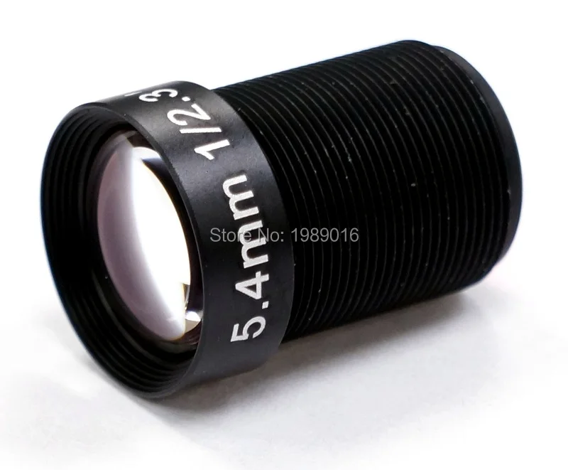 

5.4mm f/2.5 60d HFOV 10MP No Distortion CCTV Lens 1/2.3" Go pro Camera Lens Hot