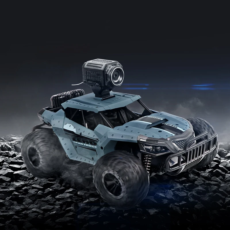  High-Speed remote control off-road vehicle HD camera military card rc climbing car Big Foot Boy Toy