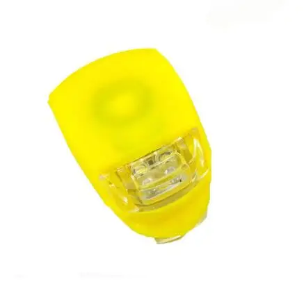 2032 Battery Yellow Велосипедный светильник перезаряжаемый светодиодный задний светильник USB безопасность заднего хвоста Предупреждение велосипедный светильник портативный флэш-светильник супер яркий - Цвет: 2032 Battery Yellow