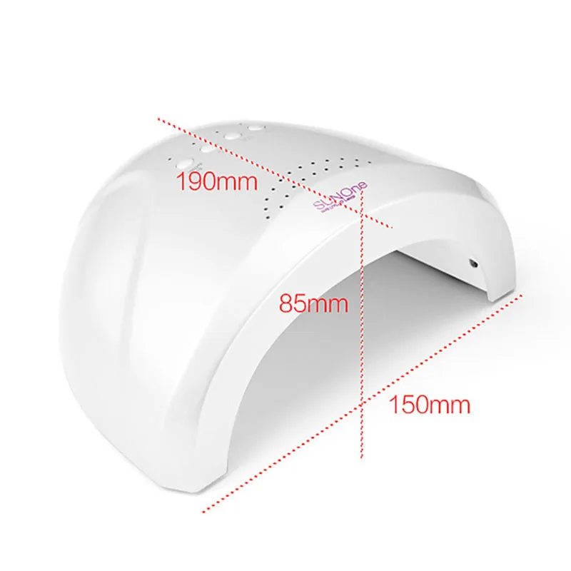 SUNone 48 W маникюрная УФ/Светодиодная лампа для маникюра инфракрасная авто-зондирующая гелевая лампа для ногтей EU/US Plug сушилка для гель-лака лампа