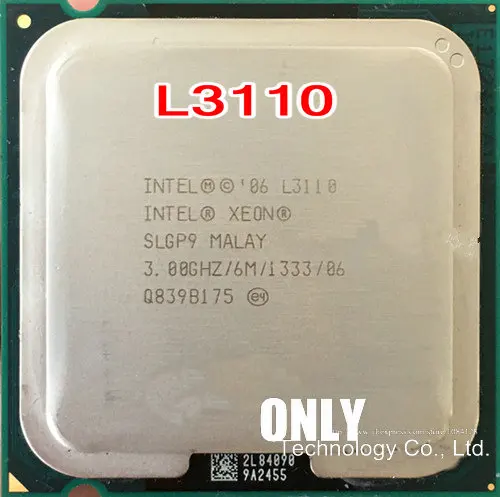 Бесплатная доставка оригинальный процессор L3110 (L3110 3 0G/6mcore/Socket 775/3.0GT) | Компьютеры