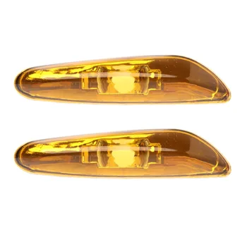 

YAM 2 Pcs Turn Light Turn Indicator Side Marker Light Signal Lights For BMW E46 X3 -M18