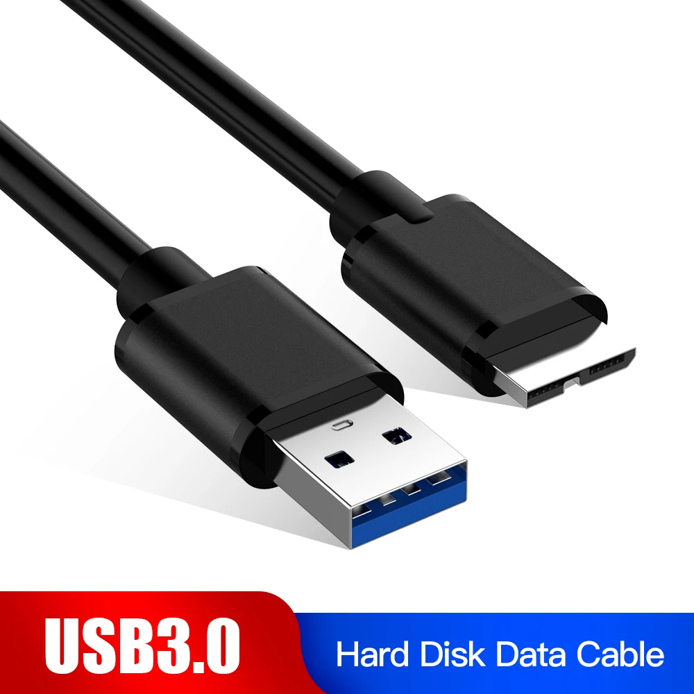 USB 3,0 кабель для передачи данных типа A к Micro B шнур высокоскоростной внешний жесткий диск кабели для диска 5 Гбит/с USB3.0 к Micro B кабель для передачи данных