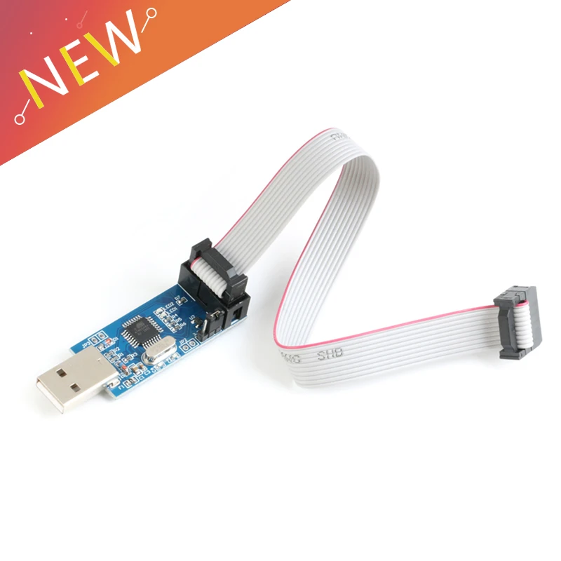 

1Set USBASP USBISP AVR Programmer USB ISP USB ASP ATMEGA8 ATMEGA128 Support Win7 64