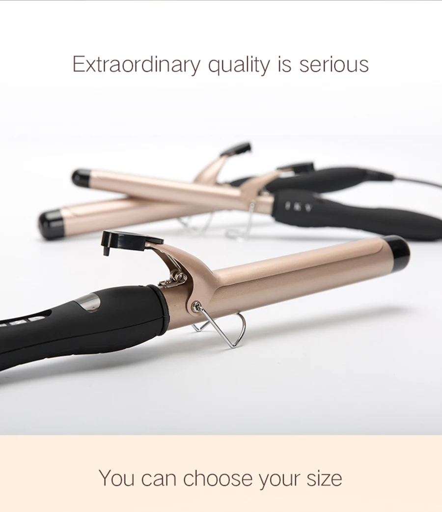 Varinha de Curling Ferramentas de Cabelo de Ondulação Rolos de Cabelo Elétrica com Eua Garantido Qualidade Ferro Populares Curlers ue uk Plug Ikv 9 High Quality Beleza e saúde