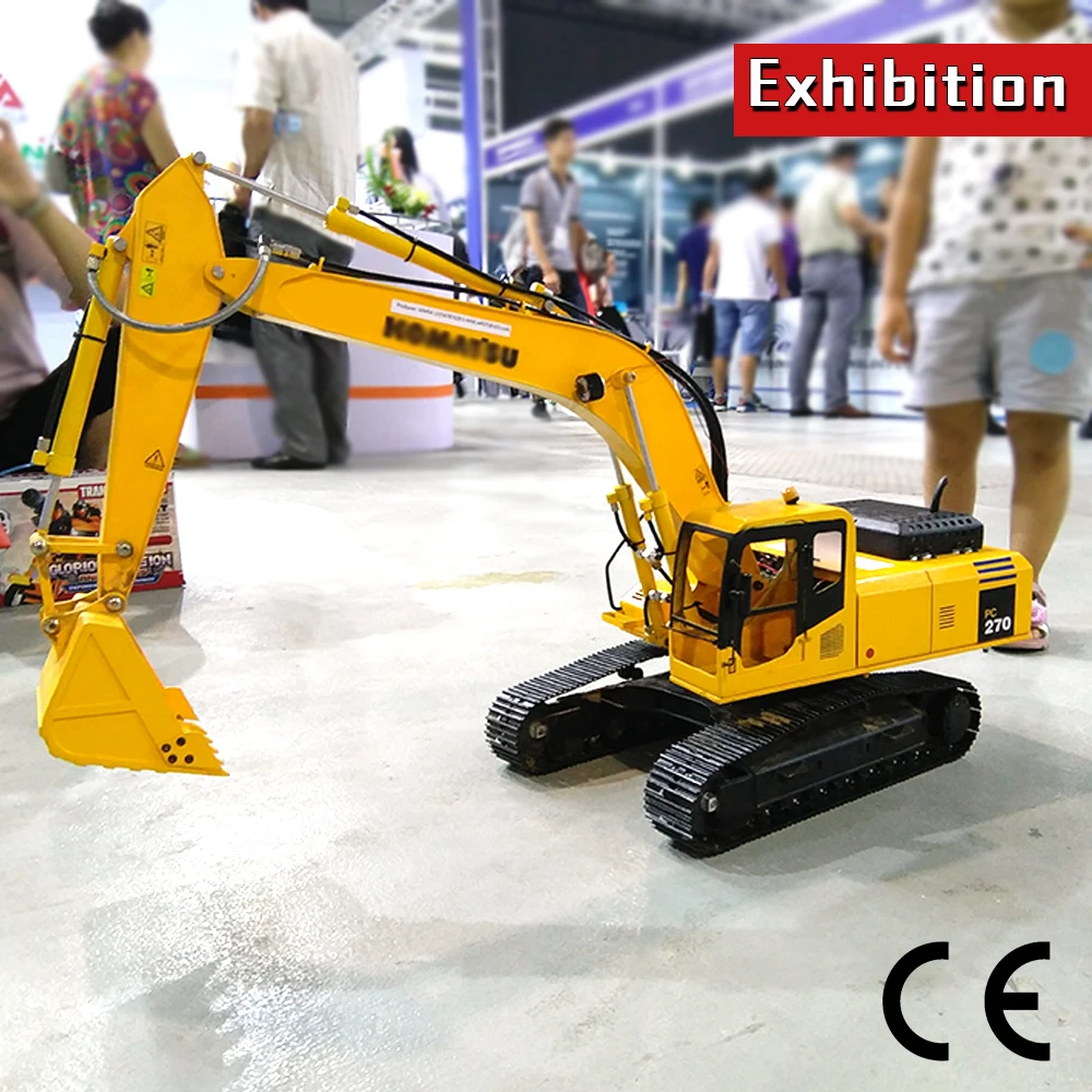 

1:12 RC model Hydraulic Excavator PC270 certified by CE