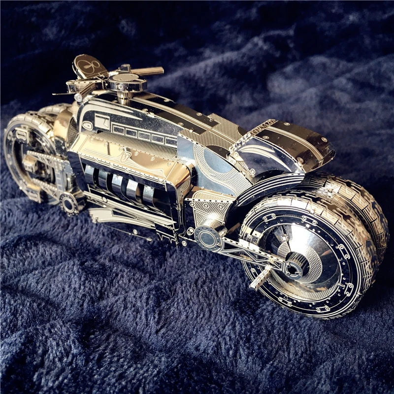 Модель ММЗ NANYUAN 3D набор металлических моделей Dodge Tomahawk модель сборки мотоцикла DIY