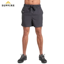 Supfire мужские шорты для бега спортивные Фитнес быстросохнущая Для мужчин обучение Пеший Туризм Шорты для спортивного зала, бег трусцой открытый тренировочные брюки шорты C008