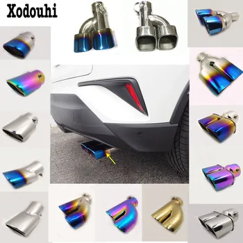 

Car Muffler Exterior End Tail Pipe Dedicate Stainless Steel Exhaust Tip Tail Outlet For Toyota C-HR CHR 2017 2018 2019 2020