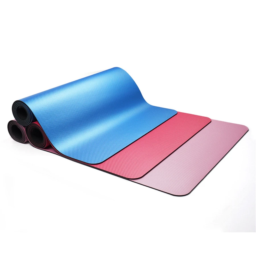 Производитель прямых продаж, резиновый коврик для йоги Pu Противоскользящие складной коврик 183*61 см пробковый коврик для йоги логотип