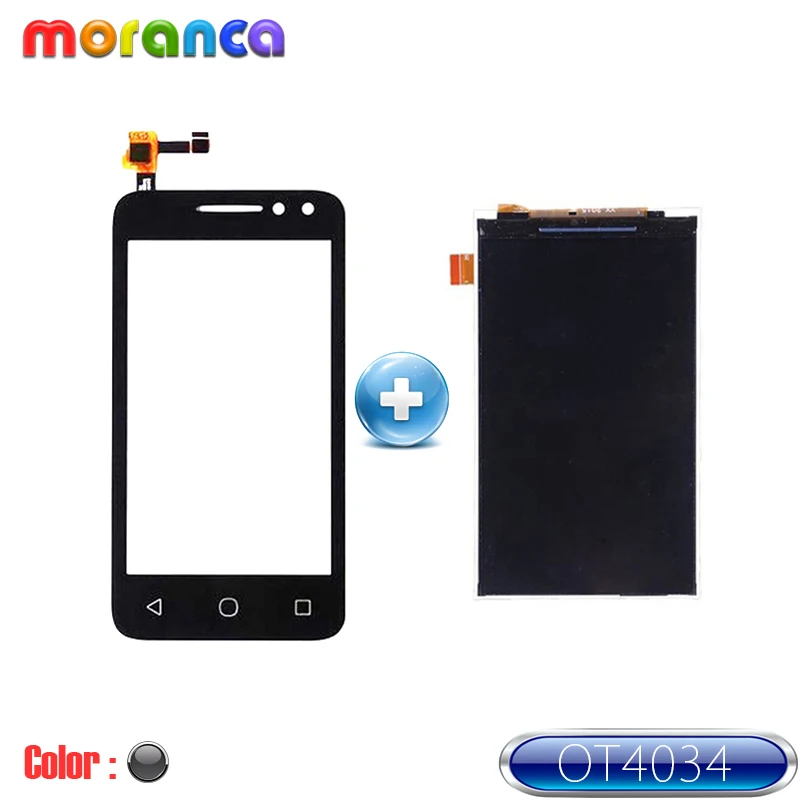 

3.5'' for Alcatel One Touch 4034D 4034A 4034E OT4034 Lcd Display with Touch Screen Digitizer Sensor High Quality
