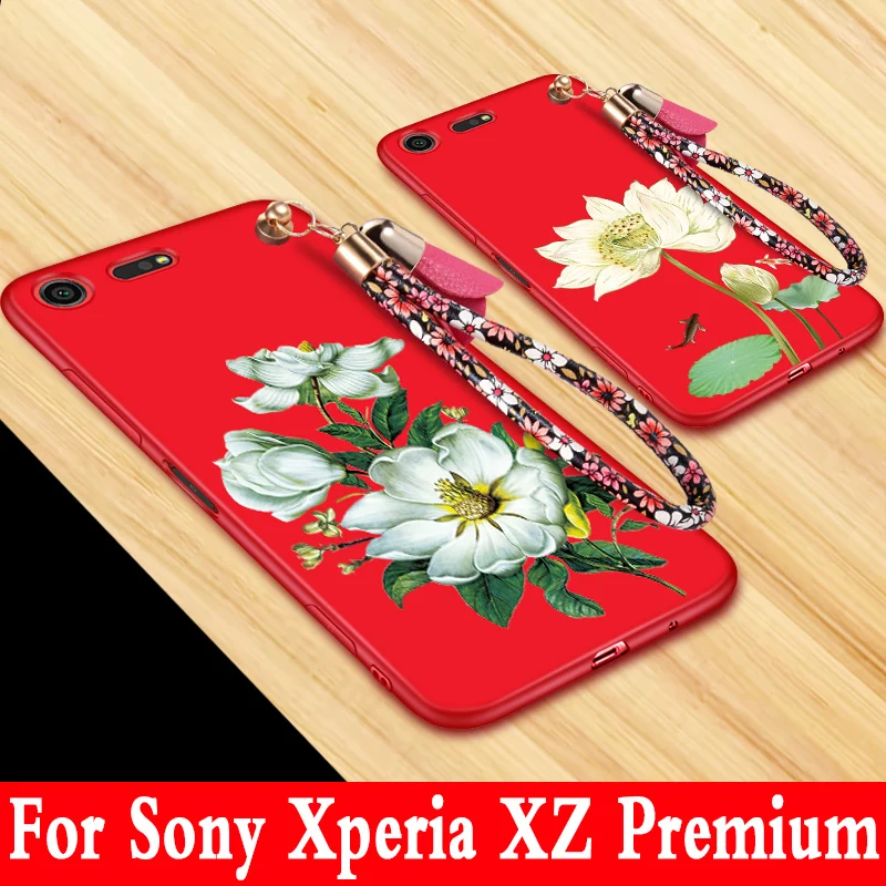 Роскошный силиконовый чехол для sony xperia xz из ТПУ телефона premium с объемными