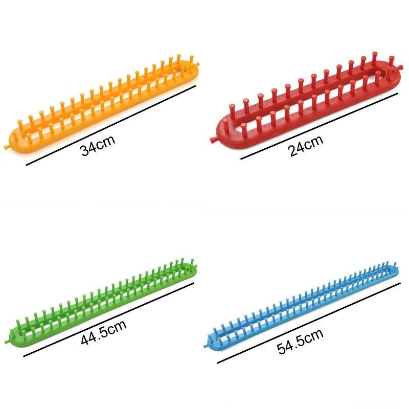 1 Набор DIY шарф-шаль одеяло 4 размера круглый станок шапка носки производитель набор ручной вязки вязаный ткацкий станок пластиковый круглый DIY Набор инструментов