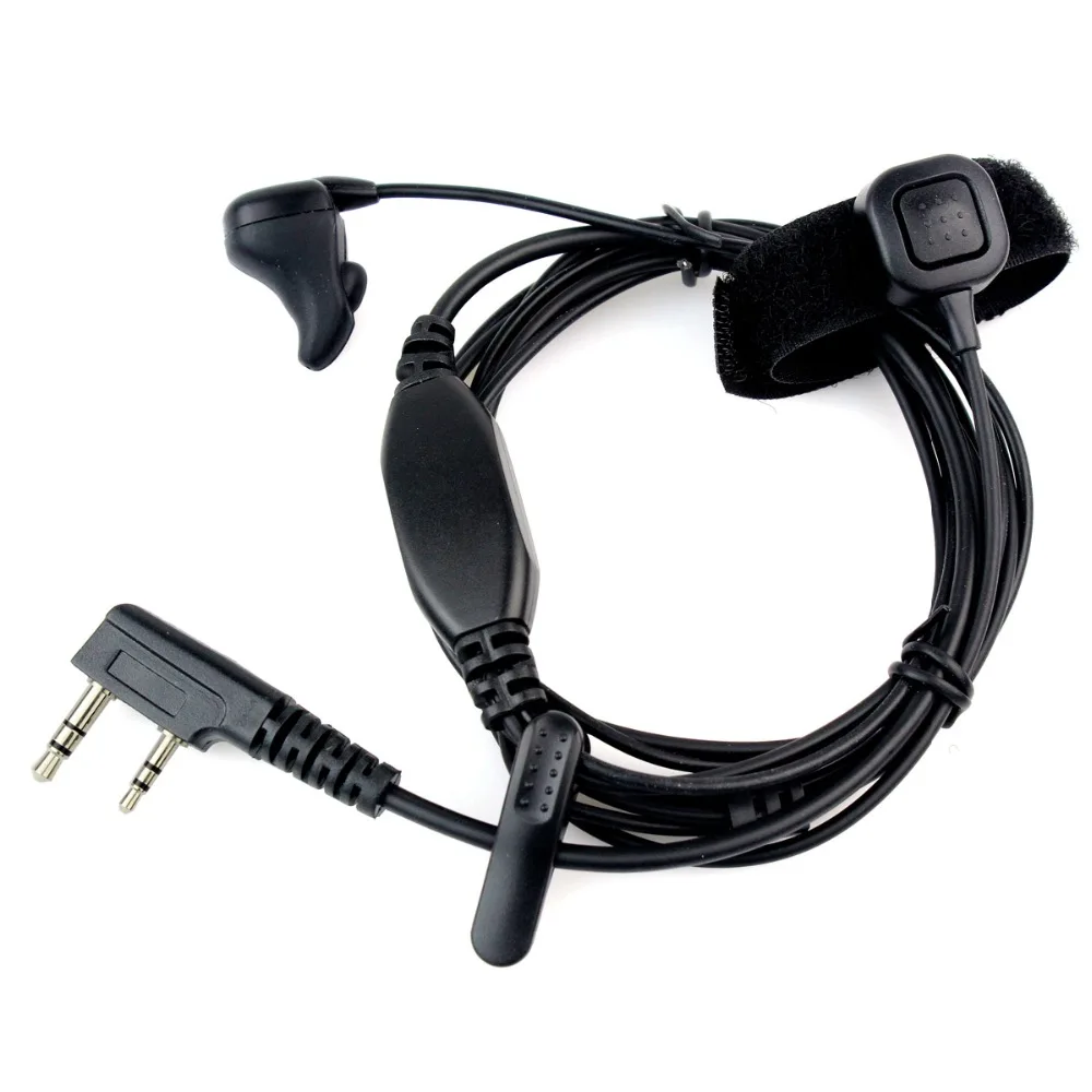 Buy New Finger PTT Ear Vibration 2 in 1 Mic Earpiece for Motorola Radios GP68