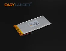 3Pcs/Lot 3.7V1400mAh Polymer Li-ion Rechargeable Battery For Walkie talkie DVD Garden lighting DIY Consumer electronics 314296
