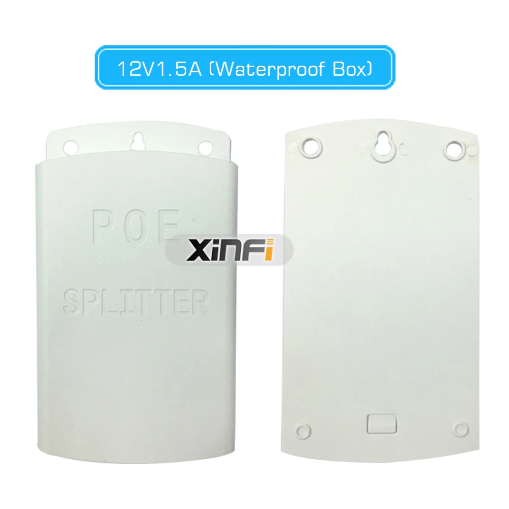 XINFI 48 В до 12V1. 5A PoE сплиттер/расширитель/ретранслятор IEEE802.3AF для ip-камеры/AP Каскадный режим с водонепроницаемой коробкой