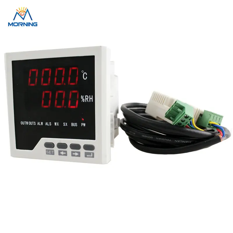 

ME-WSK303 Panel Size 96*96mm Low Price Led Display Humidity Sensor incubator Temperature and Humidity Controller