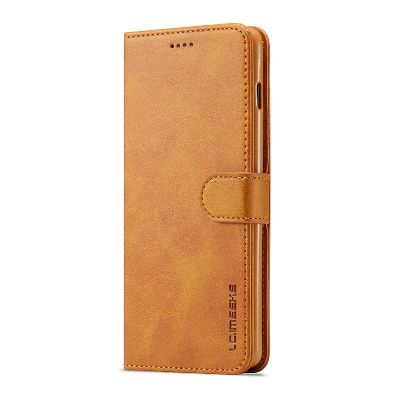 Роскошный кожаный чехол-бумажник для samsung Galaxy S10 S10 Plus с отделением для карт и подставкой, силиконовый мягкий чехол для samsung S10e чехол - Цвет: Цвет: желтый