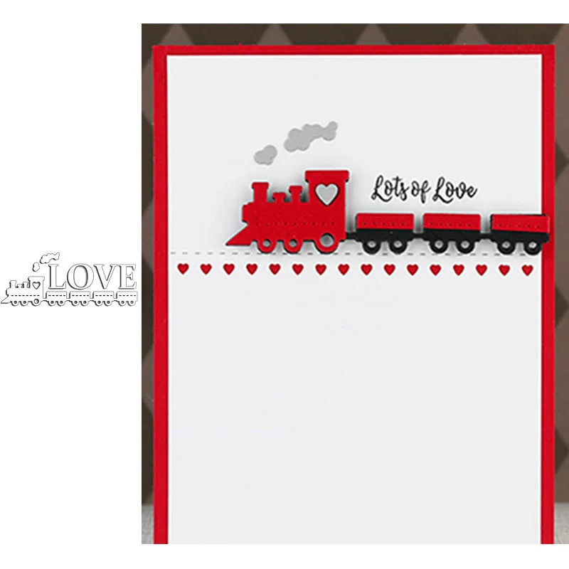 

LOVE Words Metal Cutting Dies Stencils for Scrapbooking Embossing Die Cards Making Paper Craft Decoration New 2019