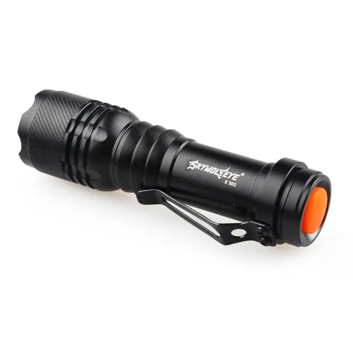 Warm Corner LM 6X Mini CREE Q5 7W 1200Lm LED Flashlight Torch Lamp Adjustable Focus Zoom Light Free Shipping Sept 12