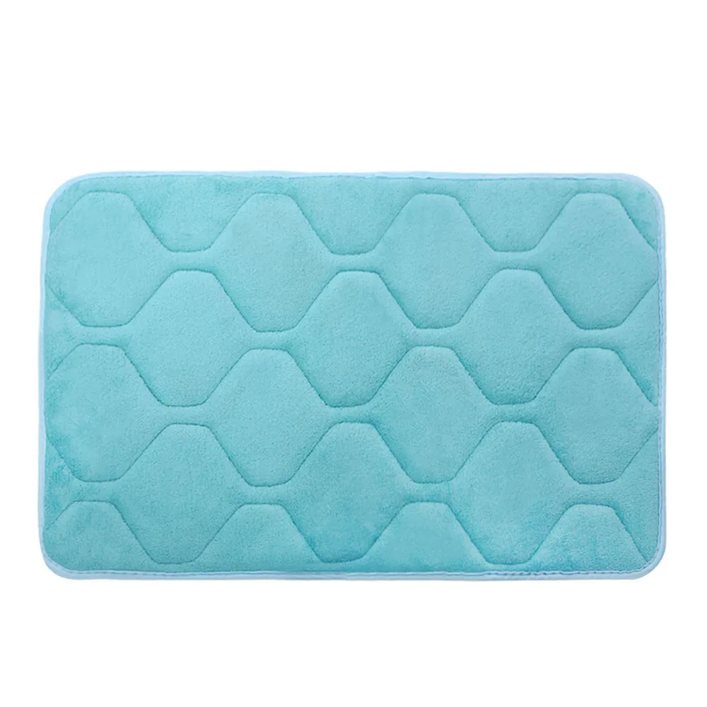 

drop shipping New Slip-Resistant Pad Memory Foam Mat Bath Rug Shower Non-slip Floor Carpet Living Room Home Textile Blanket