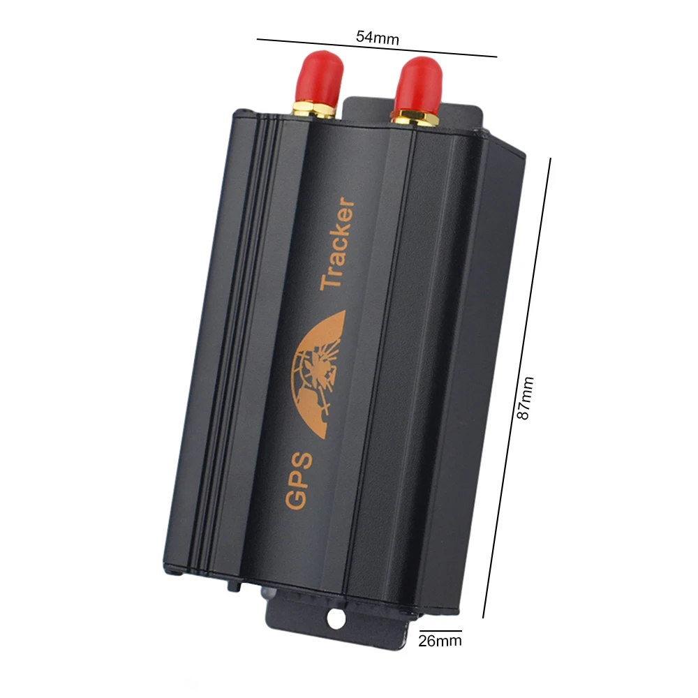 Автомобильный GPS трекер для мотоцикла TK103A + GPS103A GSM GPRS локатор с защитой от кражи