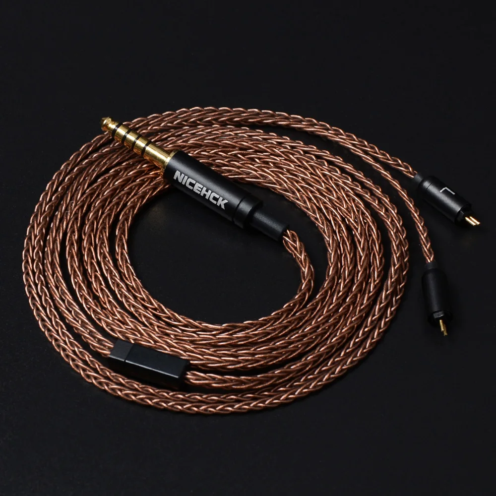 NICEHCK 8 Core 6N GC-OCC Single Crystal Copper