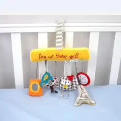 Сова мультфильм животных кривое зеркало Детские Музыка висит погремушки украшения кровать вокруг игрушки Спящая постельные