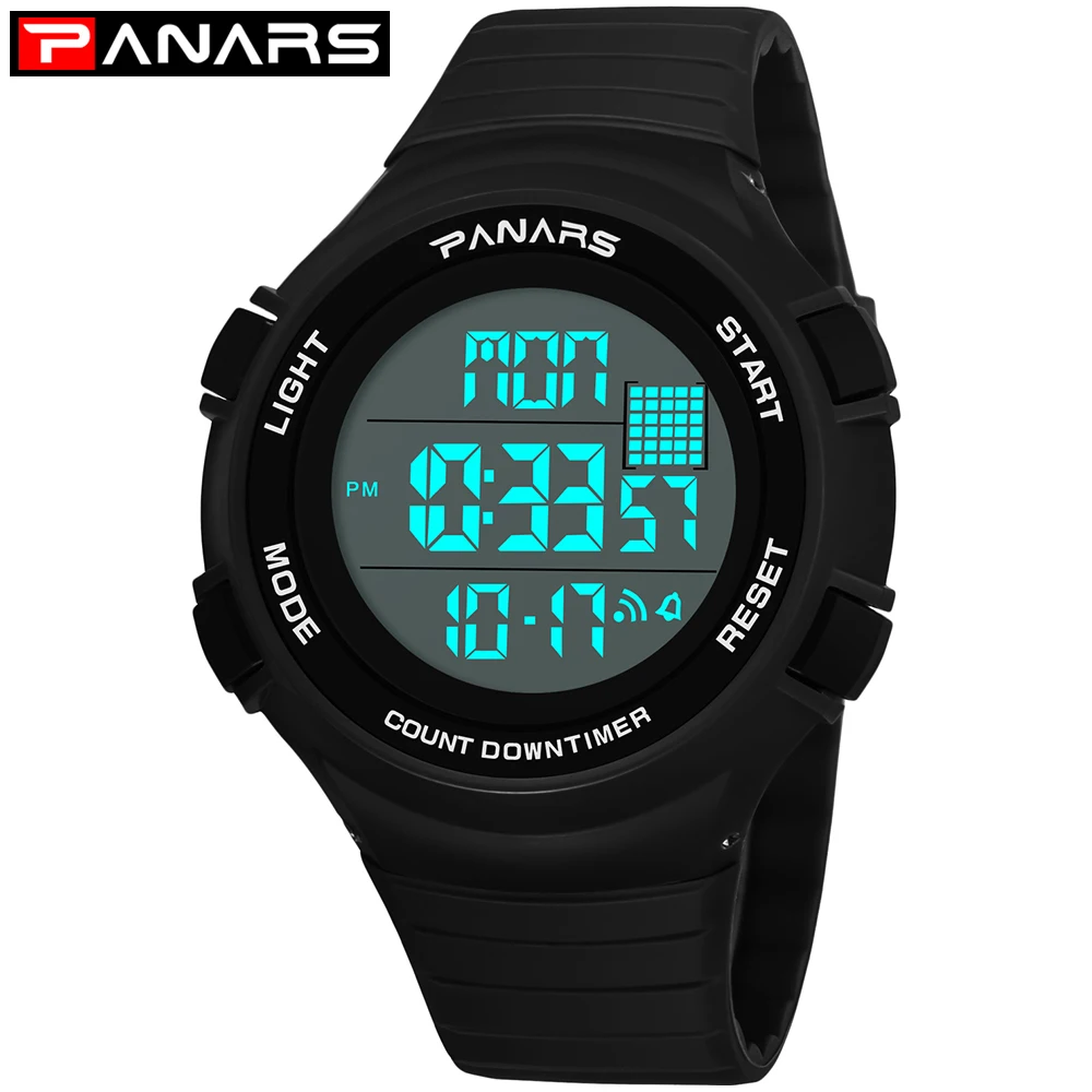 PANARS Wristwatch Mens Digital Watches Sports Watches For Running Chrono Outdoor Watch Man Military Clock Shockproof Waterproof PANARS Wristwatch Mens Digital Watches Sports Watches For Running Chrono Outdoor Watch Man Military Clock Shockproof Waterproof