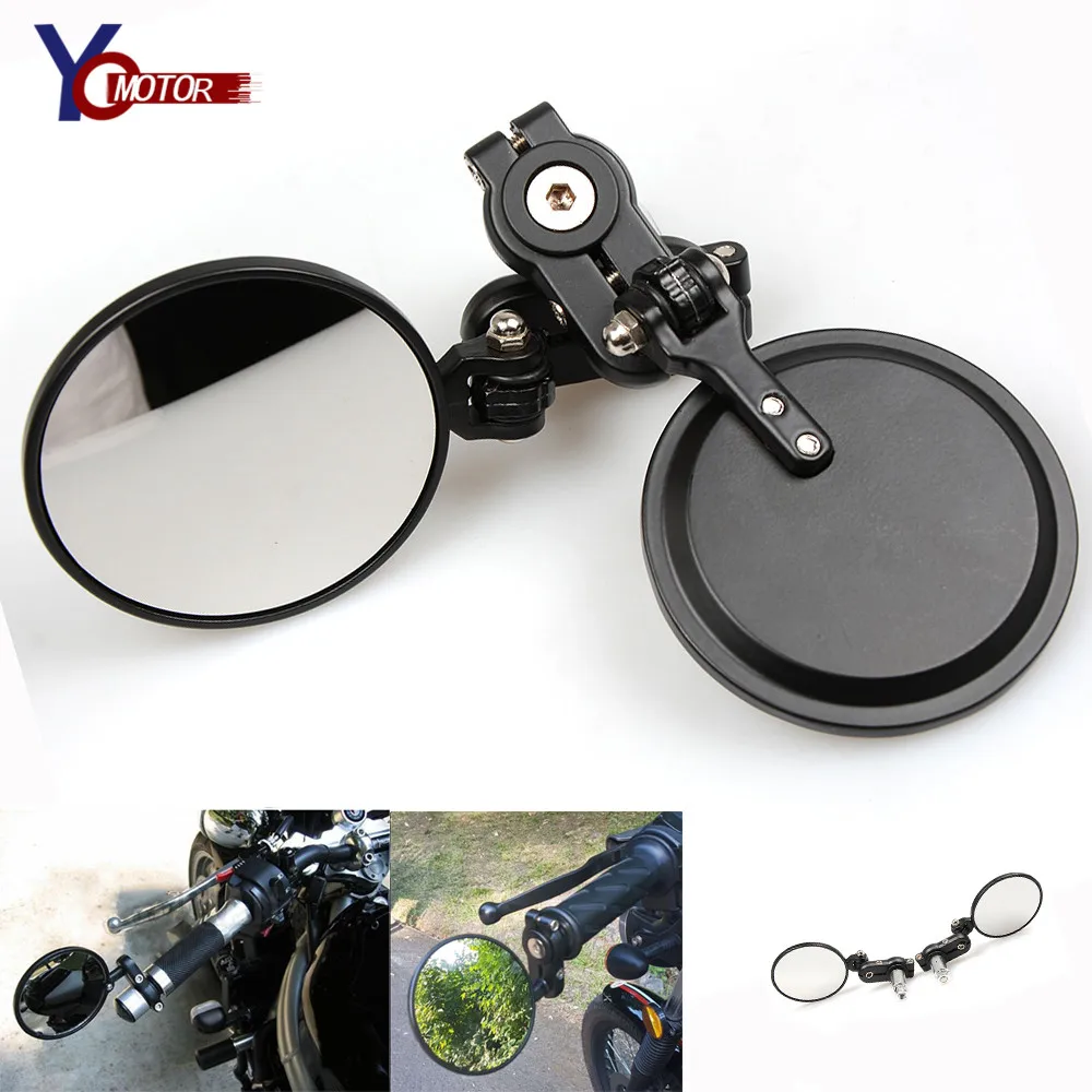 Универсальное зеркало заднего вида 7/8 ''для мотоцикла для Kawasaki Z800 Z1000 z900 Z650 SUZUKI