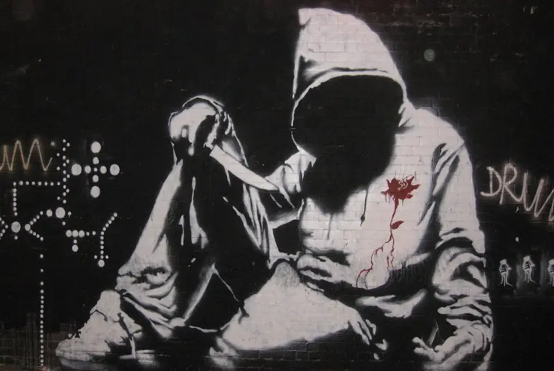 Banksy граффити холст картины уличное искусство печать стены Марио плакат ПОП девушка шар картина для гостиной декоративные Unframe - Цвет: BK042