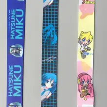 1 шт. японский аниме для девочек Hatsune Miku брелок значок ID карты
