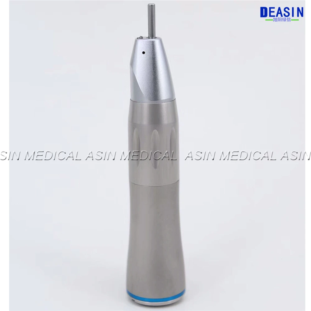 Peça de Mão 1:1 para Micromotor Fibra Óptica Reta Baixa Velocidade Dental Led Deasin Warer Spray Interno 1 Pcs x 12 Mão Reta Baixa Velocidade Dental LED 1:1