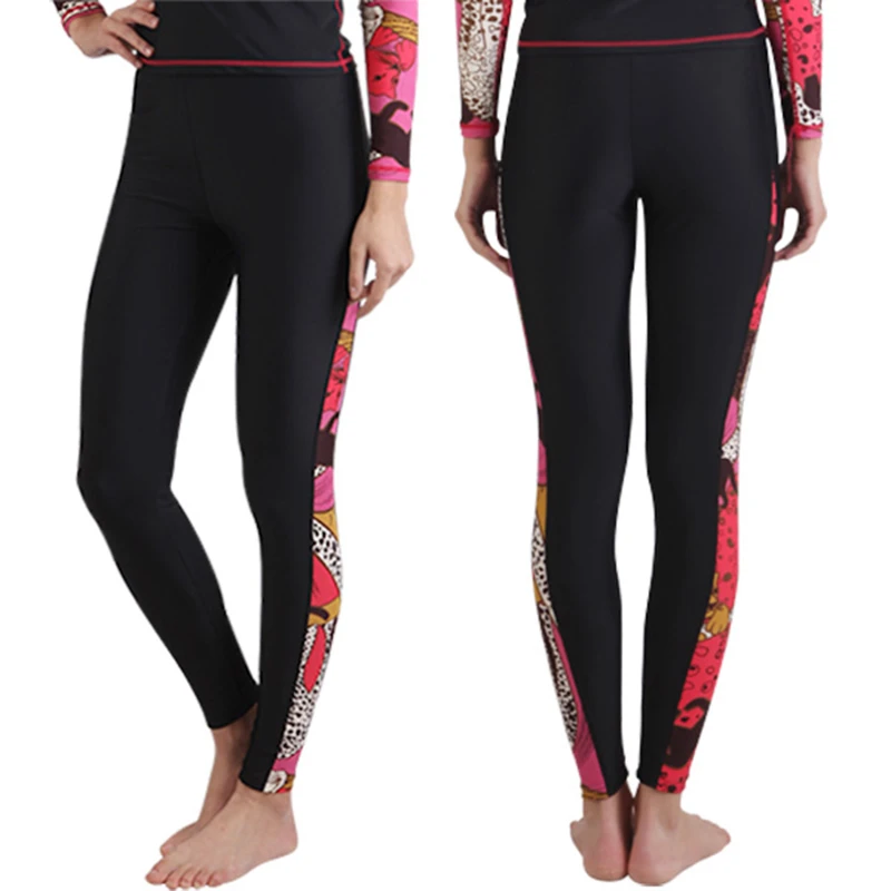 Rash Guard Pants Windsurf Full Length Surf Rashguard Women Running