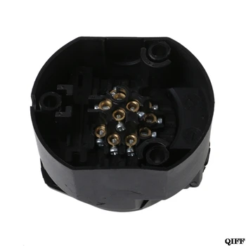 

Universal 13 Pin To 7 Pin Euro Caravan Socket Plug Connector Adapter Plug Towbar May06