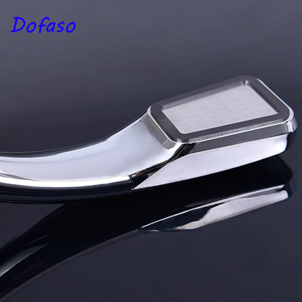 

Dofaso 300 Hole Pressurized Water Saving shower head high pressure Bathroom chrome shower head square Bath Sprayer hand shower