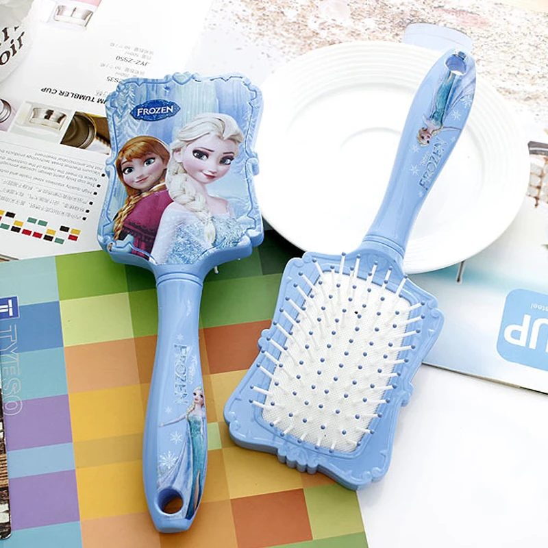 Disney Pretend Play Frozen Comb Princess Anna Elsa Anti-static Hair Care Brushes Baby Girls Dress Up Makeups Birthday Kids Gifts Disney Pretend Play Frozen Comb Princess Anna Elsa Anti-static Hair Care Brushes Baby Girls Dress Up Makeups Birthday Kids Gifts