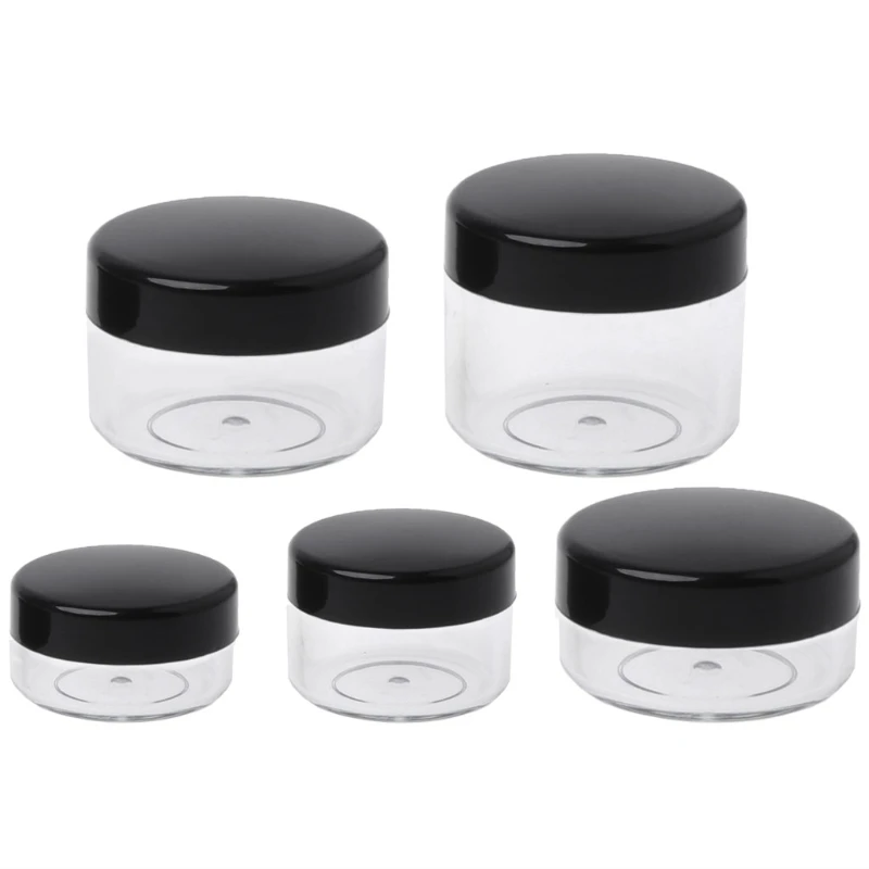 

Makeup Jar Mini Sample Bottle Travel Cosmetic Pot Face Cream Container Nail Box